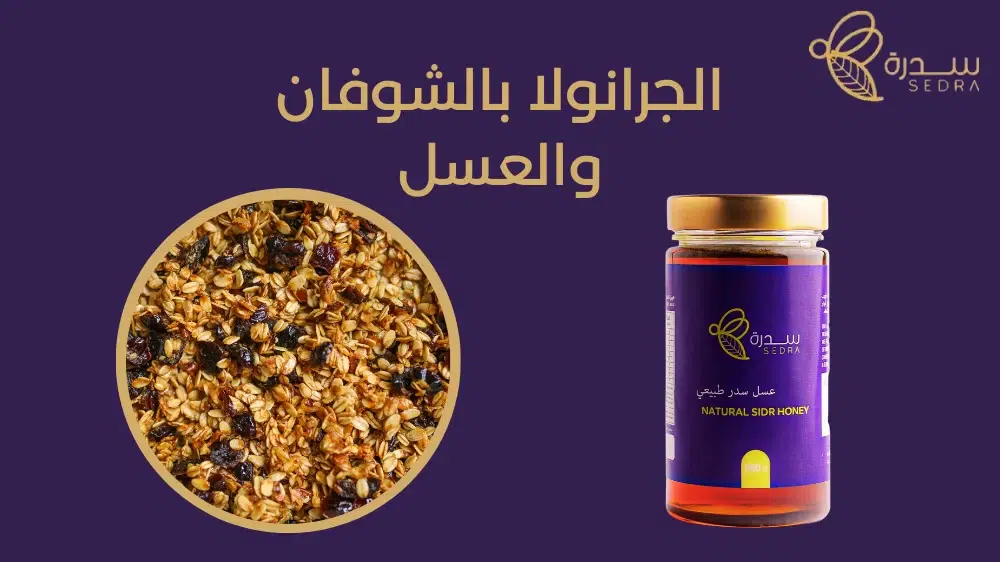 طريقة عمل الجرانولا بالشوفان والعسل 1 الجرانولا بالشوفان والعسل